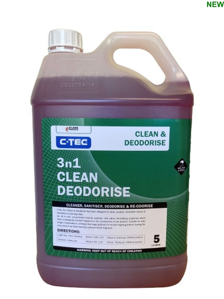 C-TEC 3n1 Cleaner & Deodorise 5 Litre