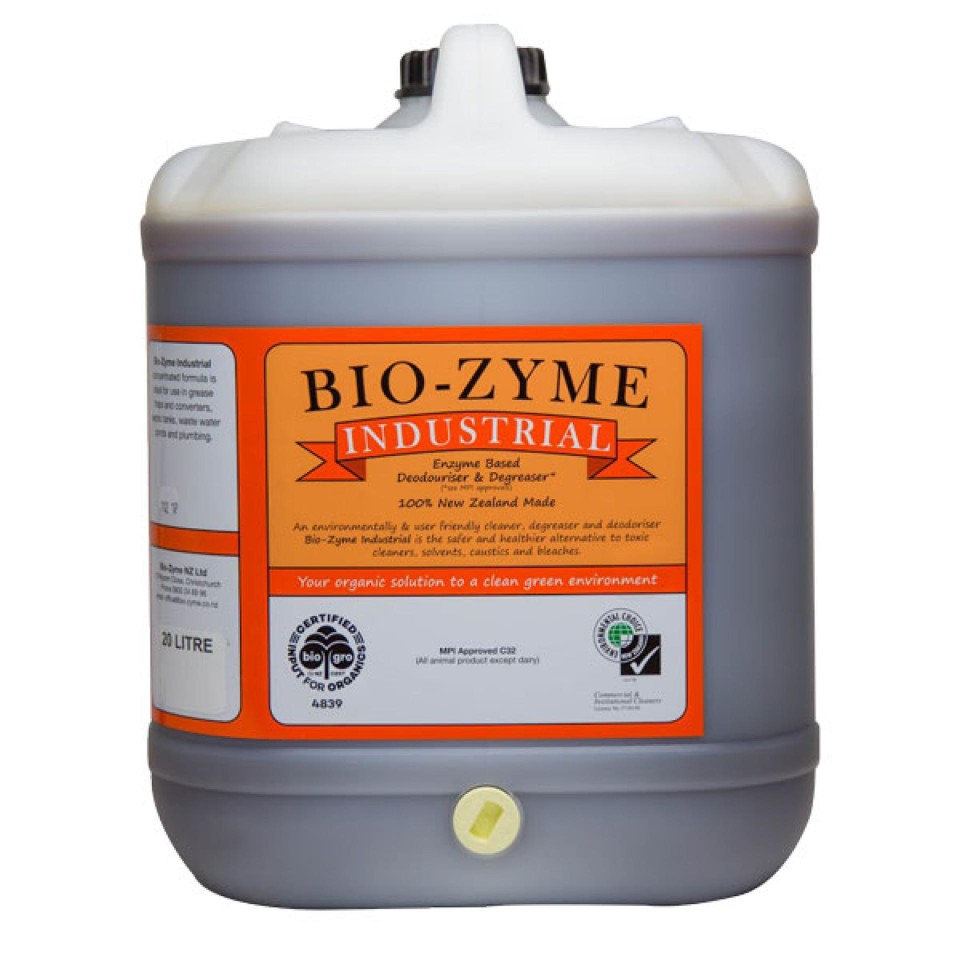 Bio Zyme Industrial Enzyme Based Deodouriser & Degreaser 20 Litre