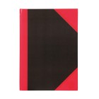Spirax Black & Red Casebound Notebook A5 image