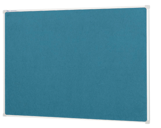Quartet Penrite Pinboard 1200x900mm Fabric Blue