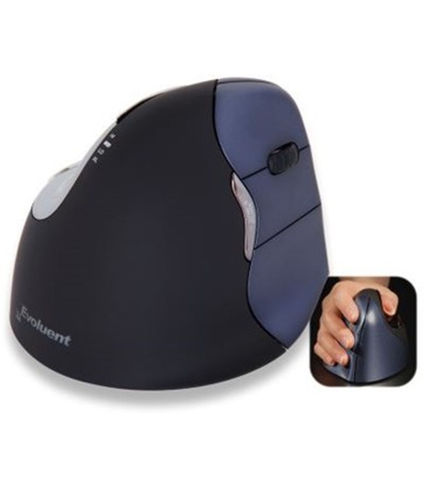Evoluent Vertical Mouse 4 Wireless Right Hand Small