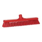 Vikan Floor Broom Soft/Hard 410mm Red 28/31744 image