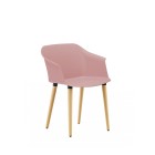 Chair Solutions Aurora 4 Leg Timber Powder Shell image