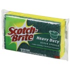 Scotch-Brite Green & Yellow Heavy Duty Kitchen Scrubbing Sponge image