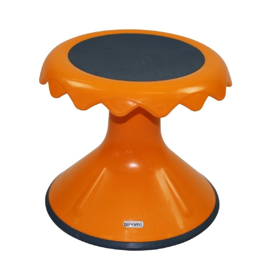 Bloom Stool Concave Base 310mm High Red