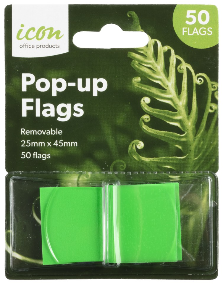 Icon Pop-up Flags Green