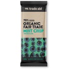 Trade Aid Organic 70% Mint Crisp Chocolate 100g image