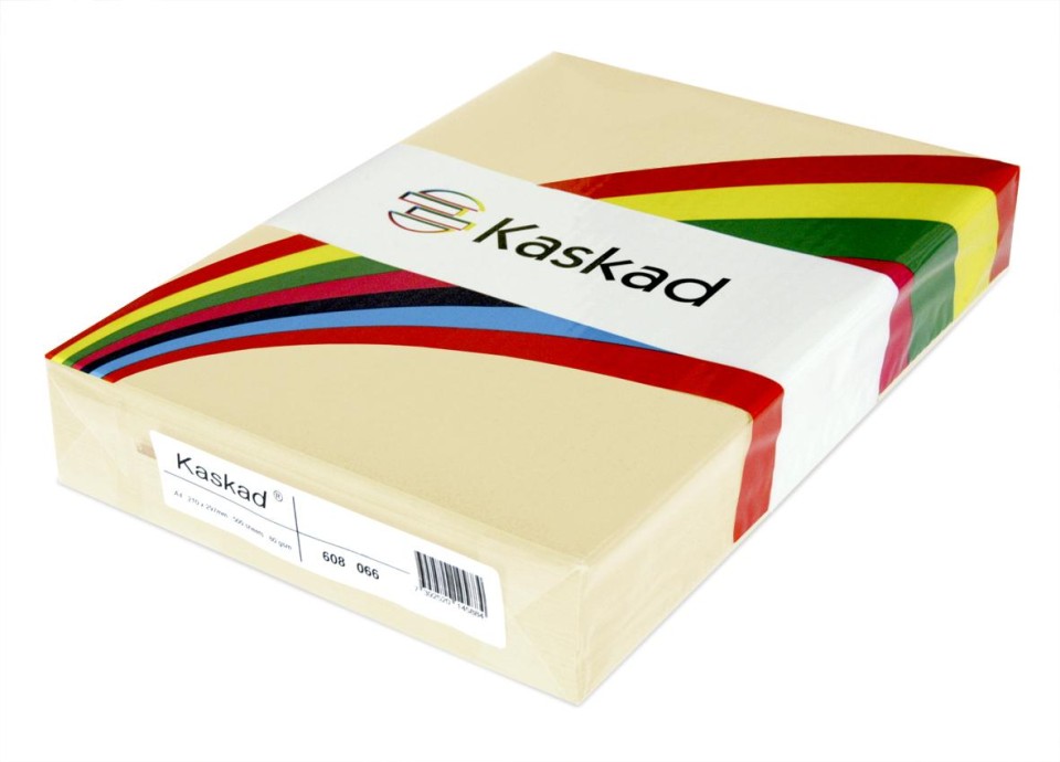 Kaskad Colour Paper 80gsm A4 Curlew Cream Pack 500