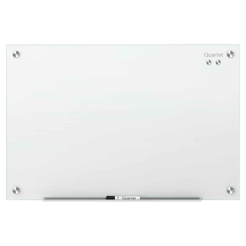 Quartet Infinity Glass Board 1220 x 1810mm White