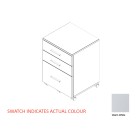 Zealand Mobile 3 Drawer 465(w)x500(d)x660(h) 18mm Melamine Panel with Lock White image