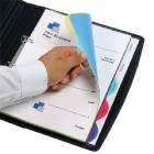 Marbig Professional Dividers Polypropylene Coloured 5 Tab A4 Coloured image