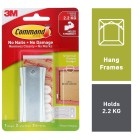 3M Command Picture Hanger Sawtooth Sticky Nail Metal Pack 1 image