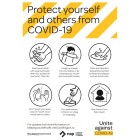 Covid-19 A3 Protect Yourself And Others From Covid-19 Poster Ea image