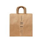 Ecopack Paper Bags Twisted Handle EP-THO5 XL 300x300x175mm Brown Pack 25 image