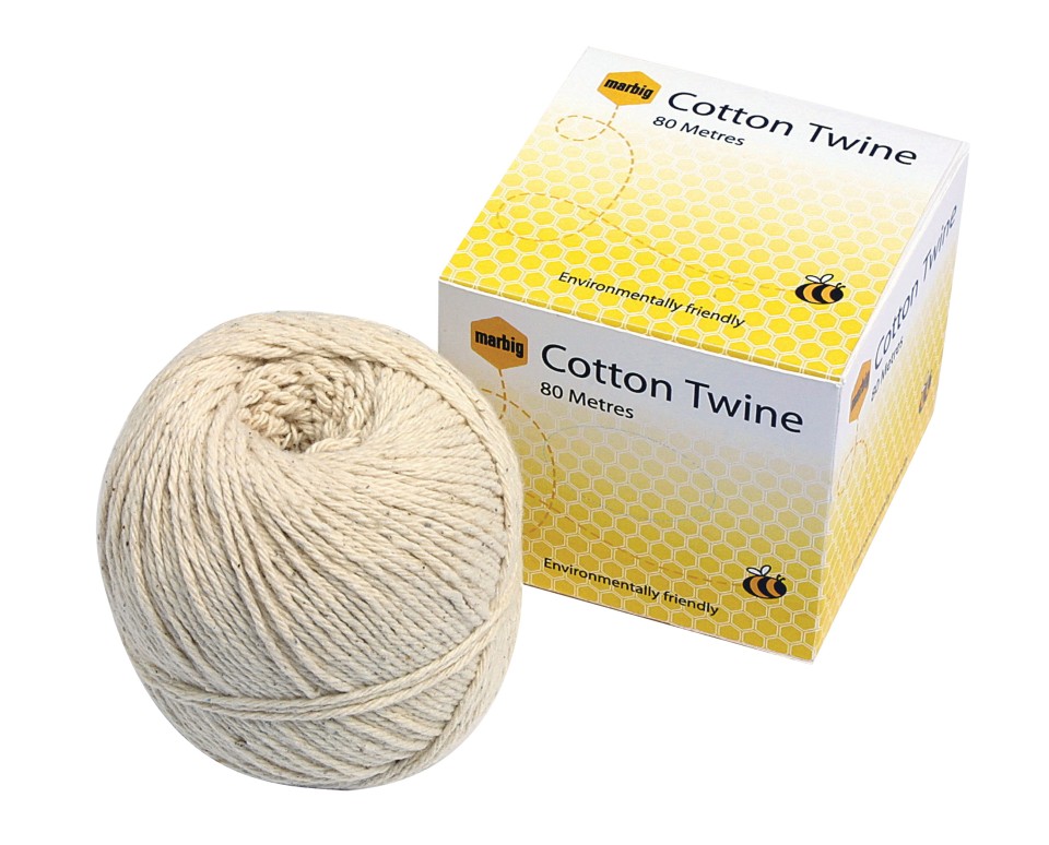 Marbig String Ball Cotton 80m Natural