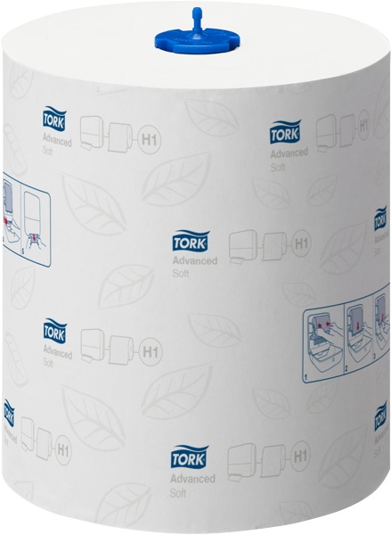Tork Hand Towel Matic Extra Soft Advanced Roll 2 Ply 290067 H1 612 Sheets White Carton 6
