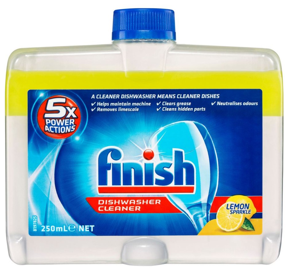 Finish Automatic Dishwasher Cleaner Lemon Sparkle 250ml