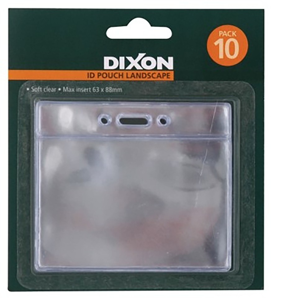 Dixon ID Pouch Landscape Pack 10
