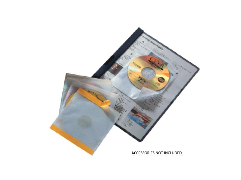Durable CD/Dvd Self Adhesive Pocket Pkt10