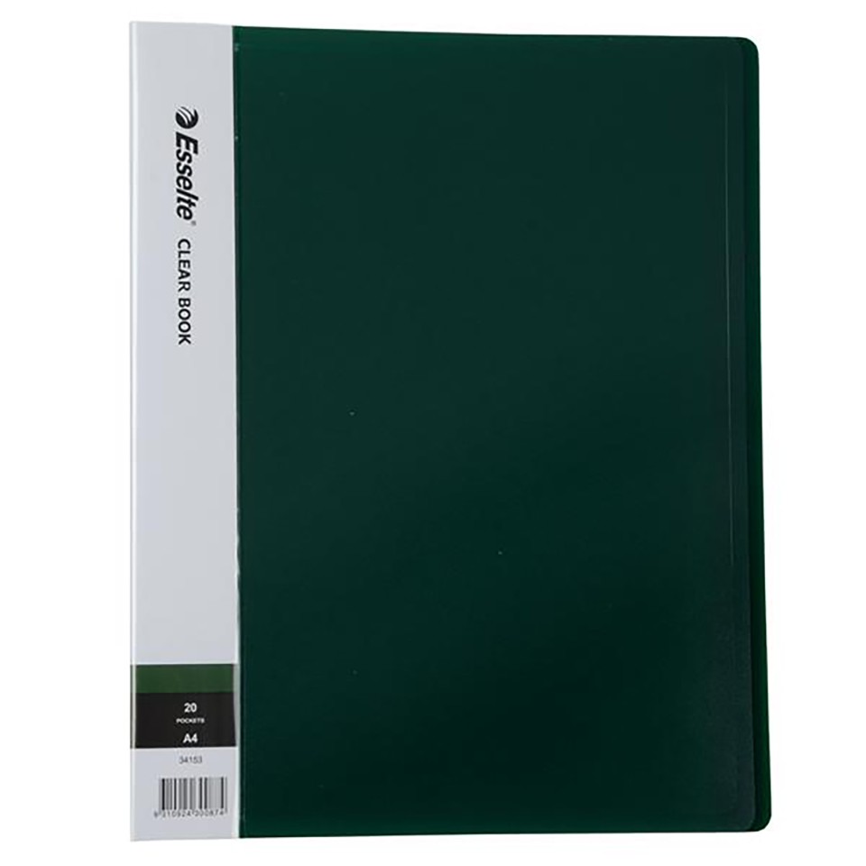 FM Display Book 22 Pocket A4 Green