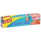 Glad Snaplock Storage Bags Resealable 220x250mm image