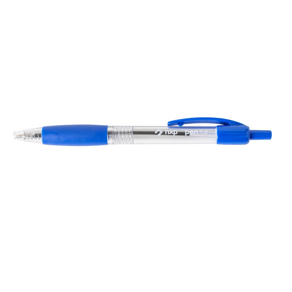 NXP Ballpoint Pen Retractable 1.0mm Blue Box 12