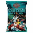 Snackachangi Kettle Chips Sour Cream Chive & Onion 150g image