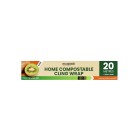 Ecopack Home Compostable Cling Wrap Mini 20cm X 20m Roll image