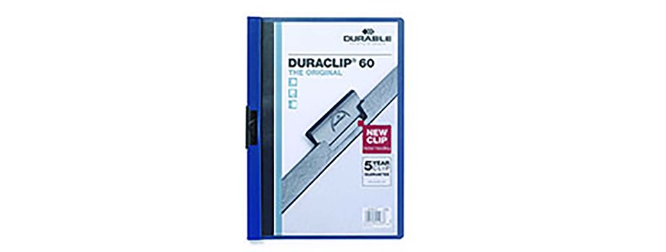 Duraclip A4 Folder 60PG Dark Blue