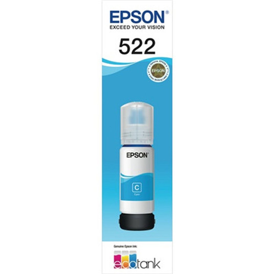 Epson Ink Bottle T522 Cyan