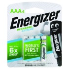 Energizer Recharge Extreme AAA Battery NiMH Pack 4