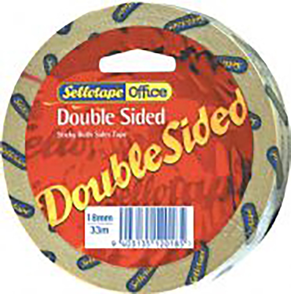 Sellotape 1205 Double-Sided Tape 9x33m
