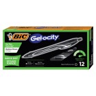 Bic Gelocity Quick Dry Black Gel Pens Box 12 image