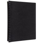 Icon Display Book Refillable A4 20 Pockets Black image
