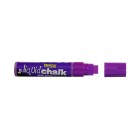 Texta Liquid Chalk Marker Wet-Wipe Jumbo Chisel Tip 15.0mm Purple image