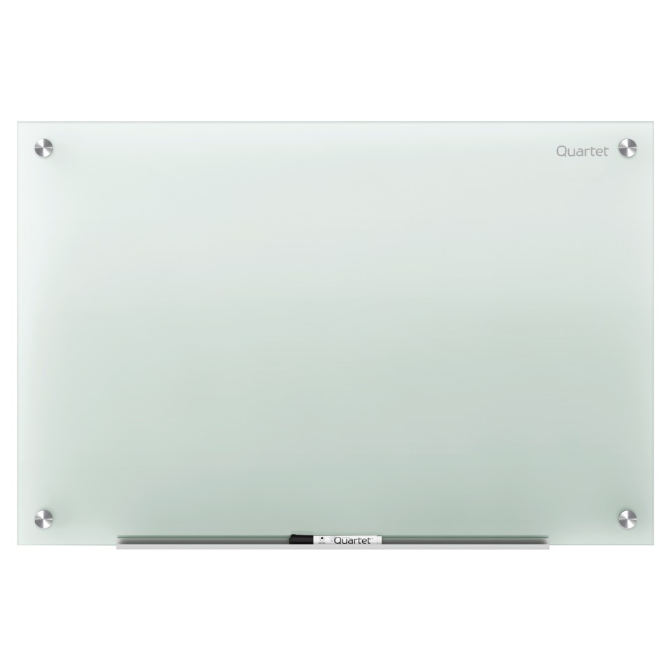 Quartet Infinity Glass Board 450x600mm Frosted