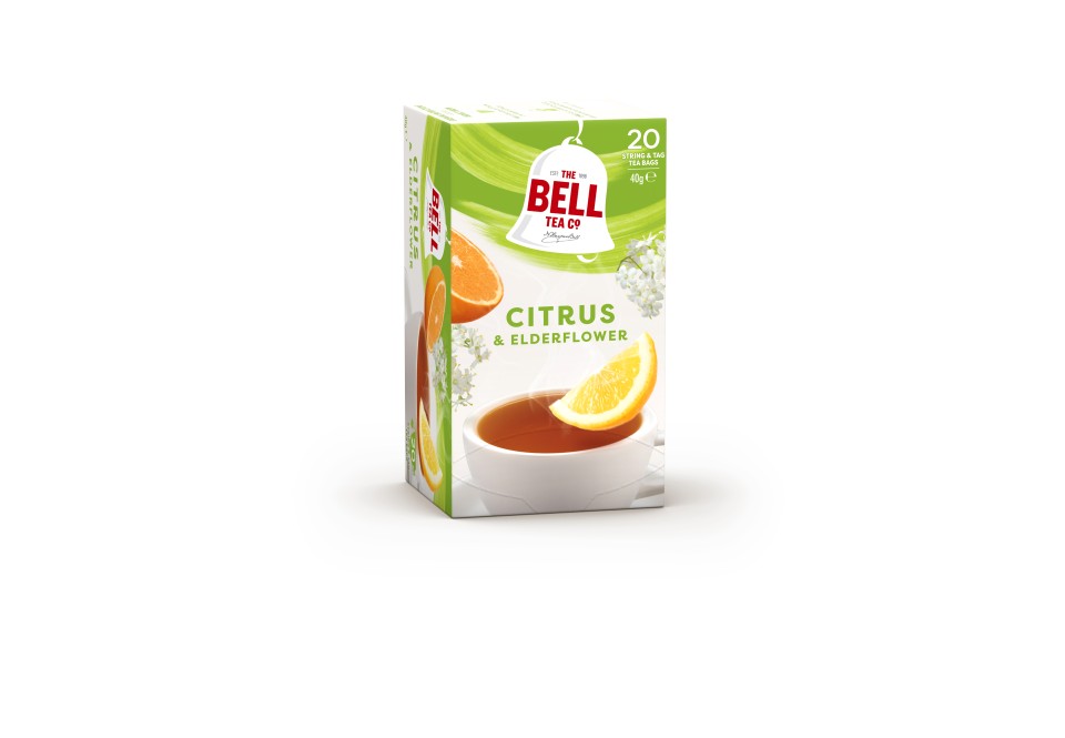 BELL Tea Herbal Citrus And Elderflower Pack Of 20