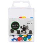 Dixon Map Pins Large Assorted Colour Pack 50 image