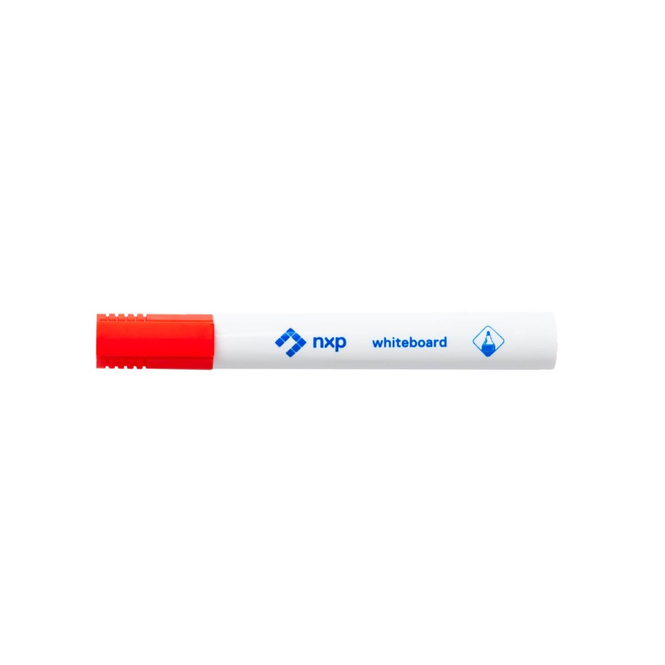 NXP Whiteboard Marker Recycled Bullet Tip 1.5-3.0mm Red