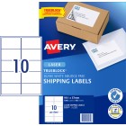 Avery Shipping Labels with Trueblock for Laser Printers, 99.1 x 57 mm, 1000 Labels (959031 / L7173) image