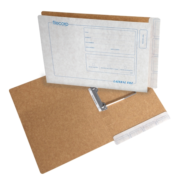 Filecorp 2000Xw 50mm Extra Wide Expansion Lateral File Brown Board