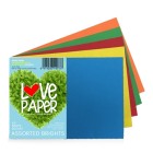 A5 Flyer Paper 5 Bright Colours Pack 200 image