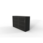 Proceed Tambour Cabinet Slider 1020(h)x1600(w)x450(d)mm Black image