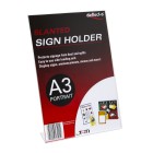 Deflecto Sign/menu Holder Portrait A3 image