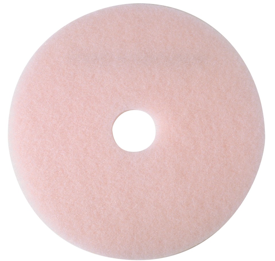 3M 3600 Eraser Burnishing Floor Pad Pink 500mm 70070917375