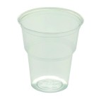 Cup Plastic Cold Clear 245ml Pk50 image