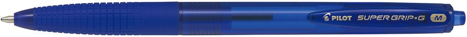 Pilot Super Grip G Ballpoint Pen Retractable 1.0mm Blue
