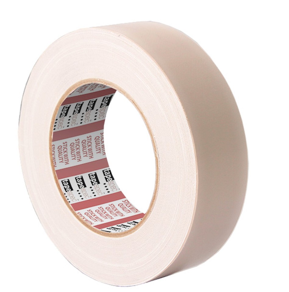 Tapespec 0116 Premium Cloth Tape Beige 72mmx30m Roll