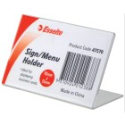 Esselte Business Card Holder Slanted Clear image