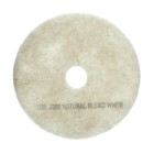 3M 3300 Natural Blend Burnishing Floor Pad White 610mm 61500114519 image